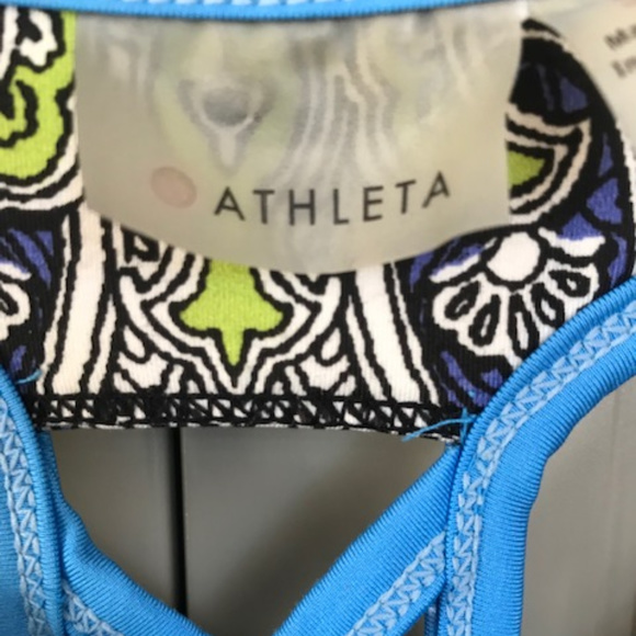 Athleta Racerback Yoga Tank Top With Paisley Print - Picture 7 of 7
